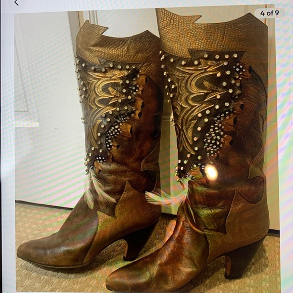 El Vaquero Woman’s Vintage Boot size 39 - Picture 4 of 7